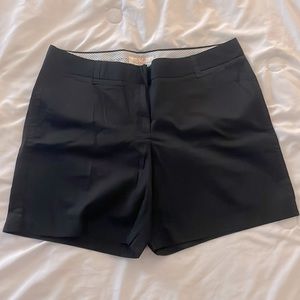 Black J.Crew Chino Shorts